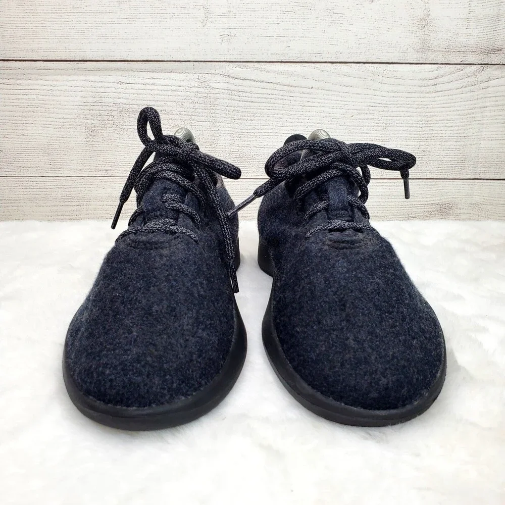 Allbirds Black Wool Runners Sneaker Women's Size 7